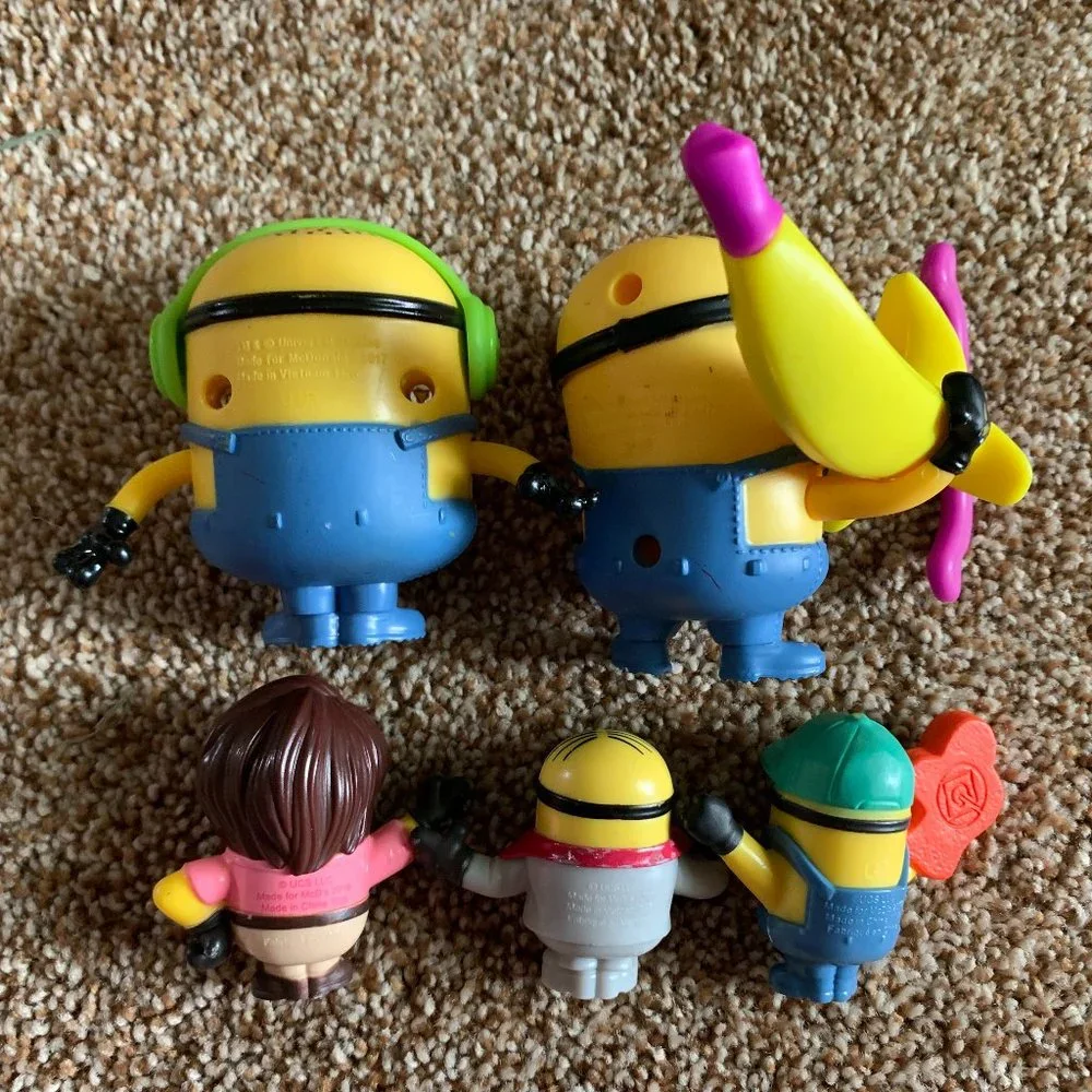 Bundle of 5 McDonald's Minions